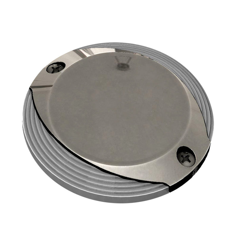 Lumitec Scallop Pathway Light - Warm White - Stainless Steel Housing [101629] - Mealey Marine