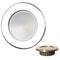 Lunasea "ZERO EMI Recessed 3.5 LED Light - Warm White w/Polished Stainless Steel Bezel - 12VDC [LLB-46WW-0A-SS] - Mealey Marine