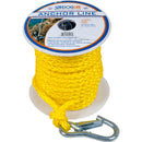 Sea-Dog Poly Pro Anchor Line w/Snap - 3/8" x 100 - Yellow [304210100YW-1] - Mealey Marine