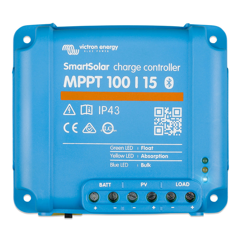 Victron SmartSolar MPPT Charge Controller - 100V - 15AMP [SCC110015060R] - Mealey Marine