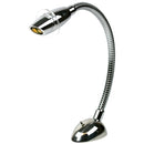 Sea-Dog Deluxe High Power LED Reading Light Flexible w/Switch - Cast 316 Stainless Steel/Chromed Cast Aluminum [404541-1] - Mealey Marine