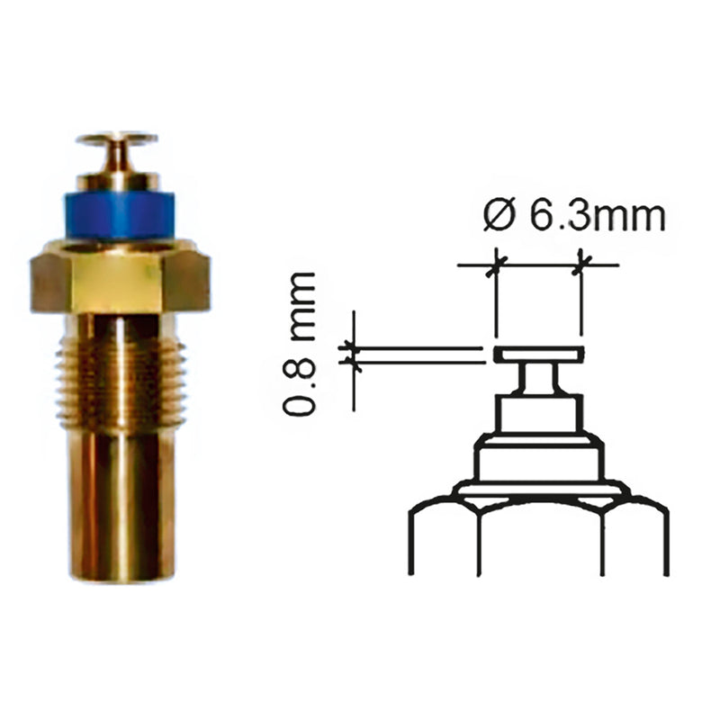 Veratron Coolant Temperature Sensor - 40C to 120C - 1/8 - 27NPTF [323-801-005-001D] - Mealey Marine