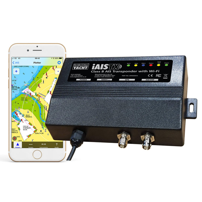 Digital Yacht iAISTX Plus Class B Wireless  NMEA 2000 Transponder [ZDIGIAISTXPL] - Mealey Marine