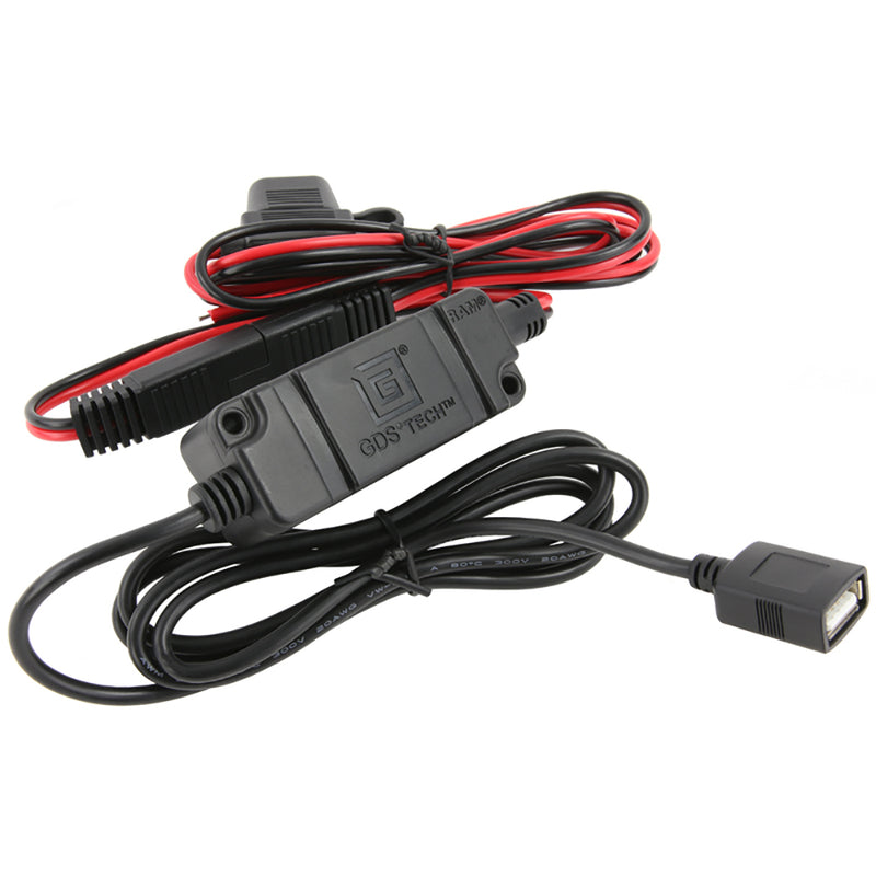 RAM Mount RAM Hardwire Charger f/Motorcycles [RAM-CHARGE-V7MU] - Mealey Marine