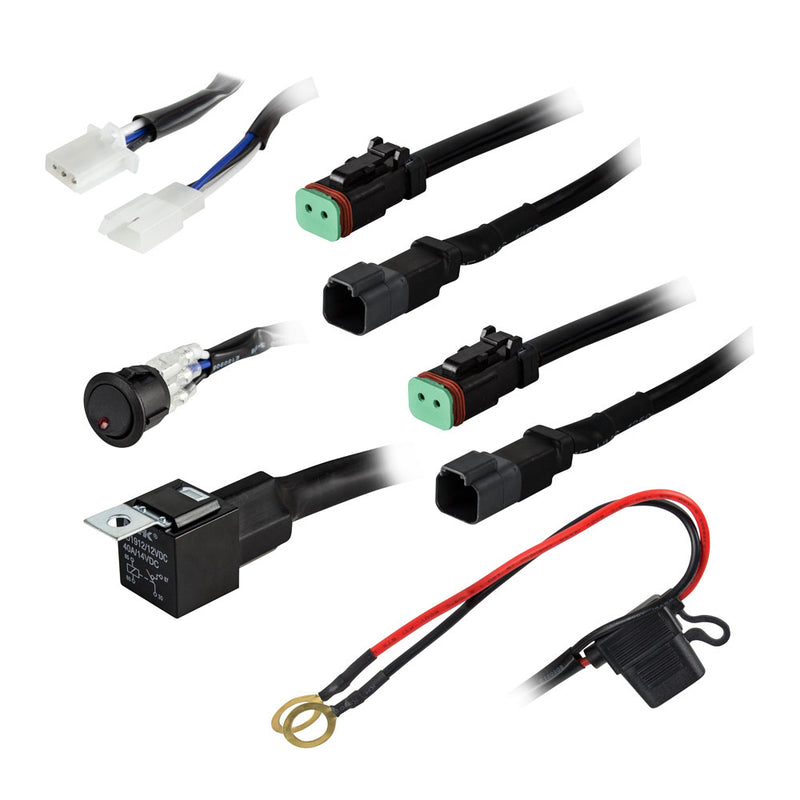 HEISE 2-Lamp Wiring Harness  Switch Kit [HE-DLWH1] - Mealey Marine