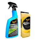 Meguiars Hybrid Ceramic Wax w/Water Magnet Microfiber Drying Towel - 22" x 30" [G190526-X2000KIT] - Mealey Marine