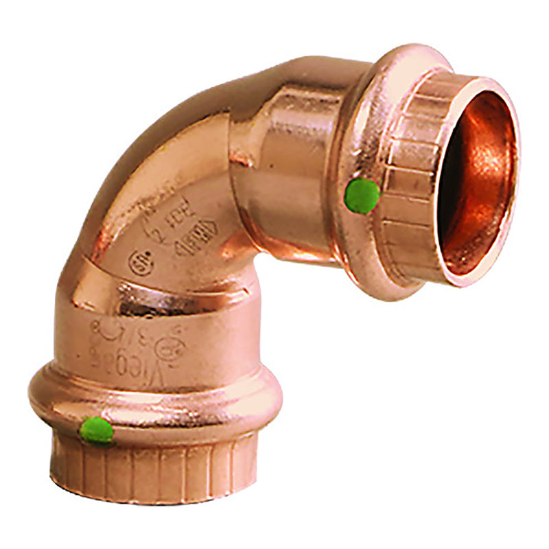 Viega ProPress 1" - 90 Copper Elbow - Double Press Connection - Smart Connect Technology [77027] - Mealey Marine