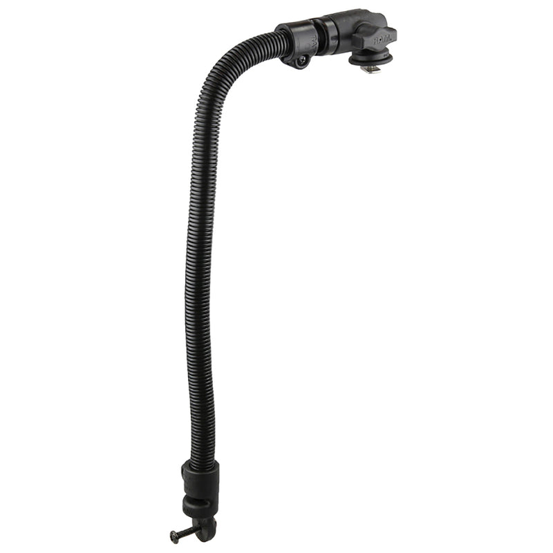 RAM Mount RAM Track Ball Transducer Mount w/18" Aluminum Rod [RAM-B-316-18-TRA1-TRA1U] - Mealey Marine