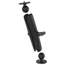 RAM Mount RAM Double Ball Mount w/1/4"-20 Male Thread - Long Arm [RAM-101AU-D] - Mealey Marine