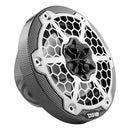 DS18 HYDRO 6.5" 2-Way Marine Speakers w/RGB LED Lights 375W - Black Carbon Fiber [CF-65]