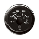 Veratron 52MM (2-1/16") ViewLine Oil Temperature Gauge 120-300F - Black Dial  Bezel [A2C59514165] - Mealey Marine