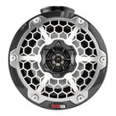 DS18 HYDRO 6.5" Compact Wakeboard Pod Tower Speaker w/RGB LED Lights - 375W - Black Carbon Fiber [CF-PS6]