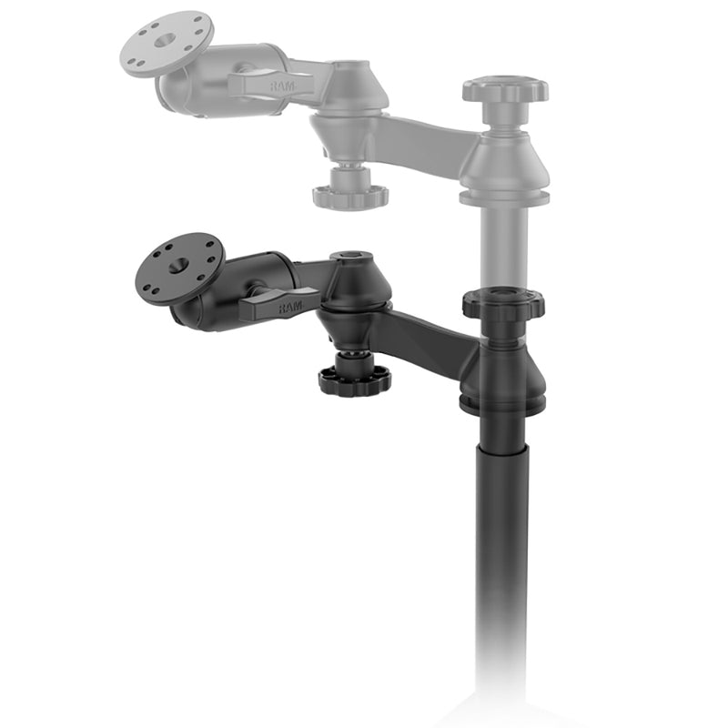 RAM Mount RAM No-Drill Universal Vehicle Floor Mount [RAM-VB-196-SW2] - Mealey Marine