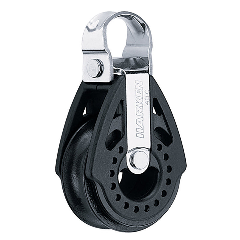 Harken 40mm Carbo Block 90 Fixed Head [2659] - Mealey Marine