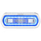 RIGID Industries SR-L Series Marine Spreader Light - White Surface Mount - White Light w/Blue Halo [51101] - Mealey Marine