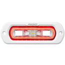 RIGID Industries SR-L Series Marine Spreader Light - White Flush Mount - White Light w/Red Halo [51202] - Mealey Marine