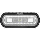 RIGID Industries SR-L Series Marine Spreader Light - Black Surface Mount - White Light w/White Halo [52100] - Mealey Marine