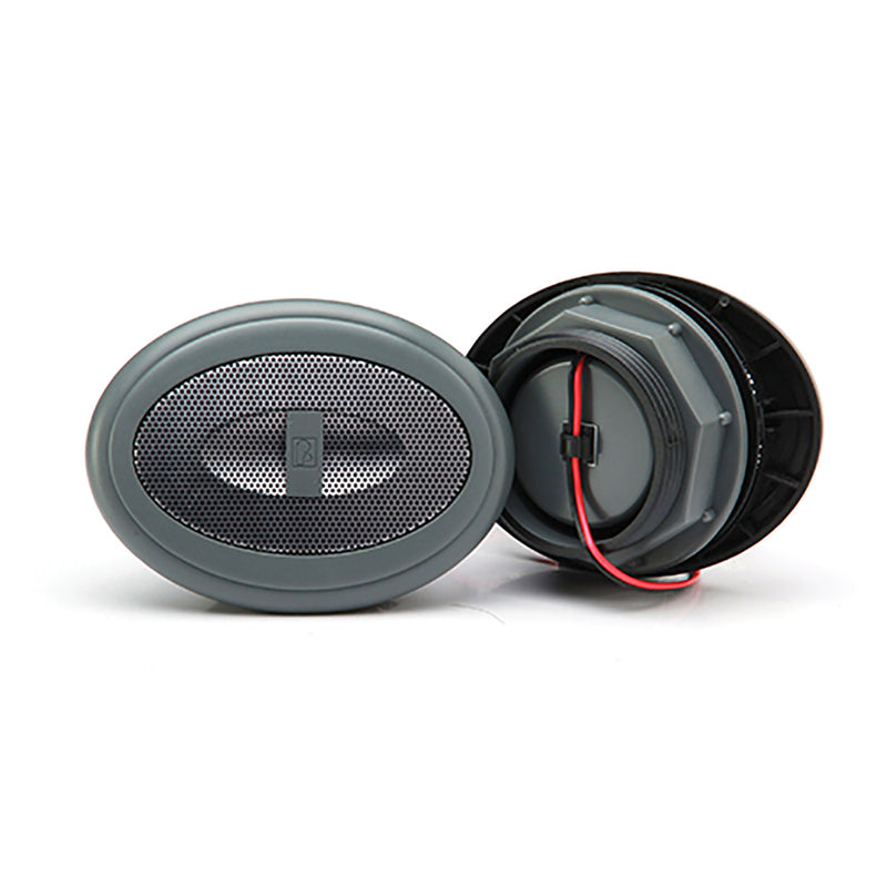 Poly-Planar 2" Spa Oval Speaker - Grey [SB50G] - Mealey Marine