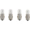 VDO Type A - White Metal Base Bulb - 24V - 4-Pack [600-807] - Mealey Marine