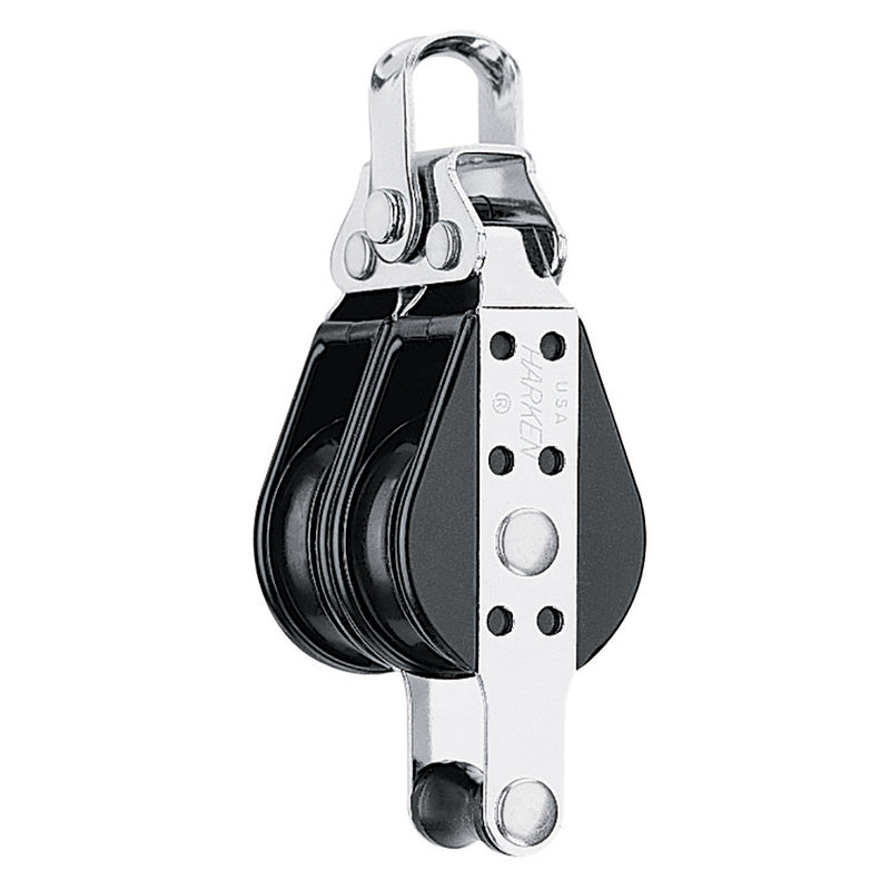 Harken 38mm Double Big Bullet Block w/Becket [128] - Mealey Marine