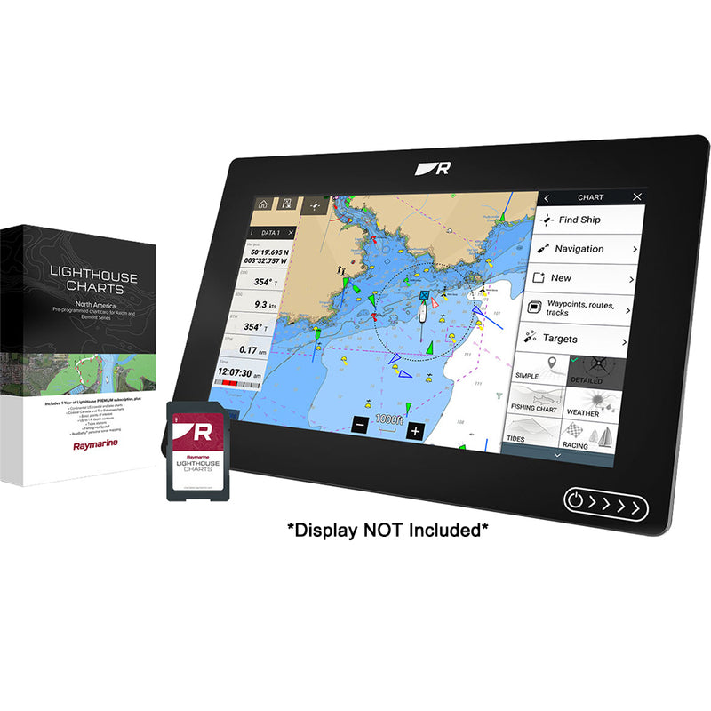 Raymarine LightHouse Chart North America [R70794] - Mealey Marine