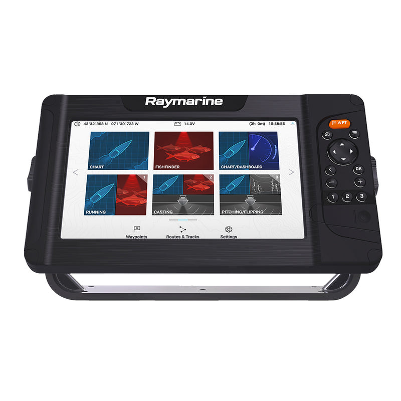 Raymarine Element 9 HV Combo w/Lighthouse North America Chart - No Transducer [E70534-00-102] - Mealey Marine