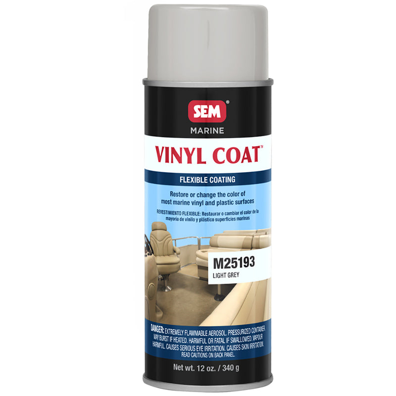 SEM Vinyl Coat - Light Grey - 12oz [M25193] - Mealey Marine