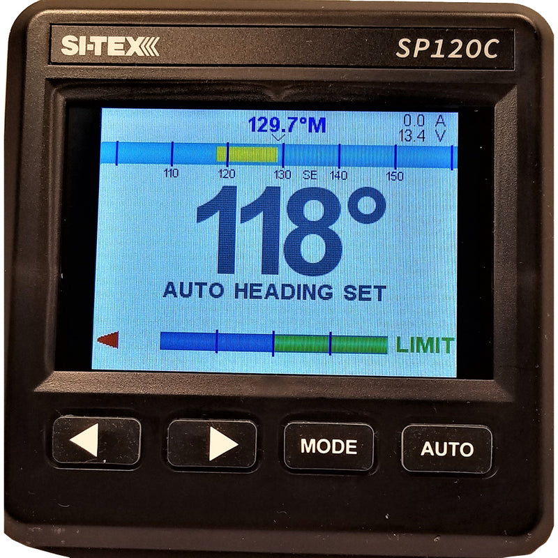 SI-TEX SP-120 Color System w/Virtual Feedback - No Drive Unit [SP120C-VF-1] - Mealey Marine