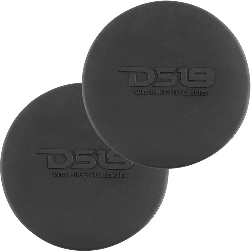 DS18 Silicone Marine Speaker Cover f/6.5" Speakers - Black [CS-6B] - Mealey Marine