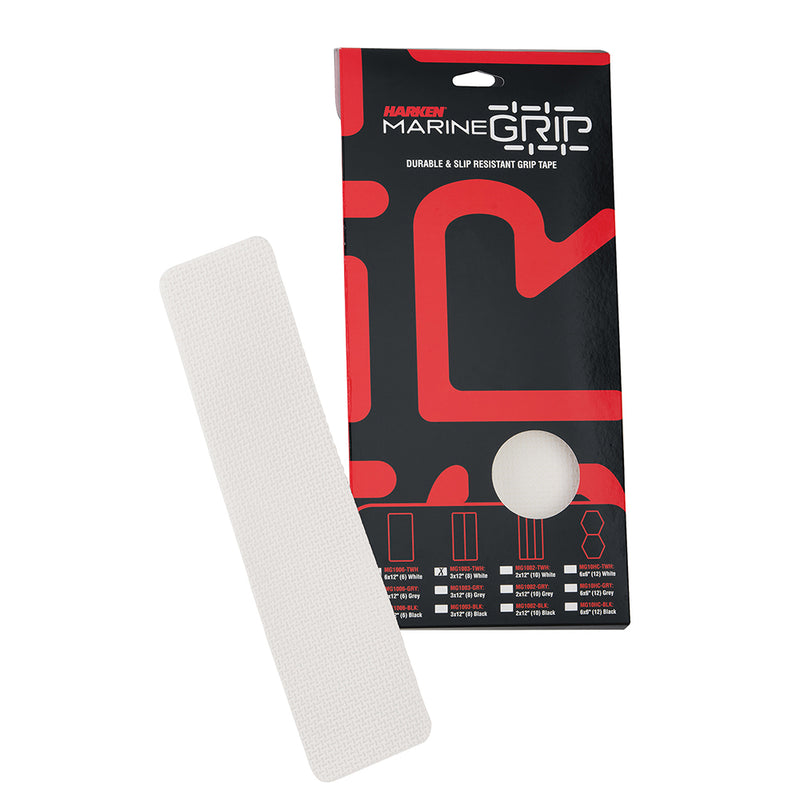 Harken Marine Grip Tape - 3 x 12" - Translucent White - 8 Pieces [MG1003-TWH] - Mealey Marine