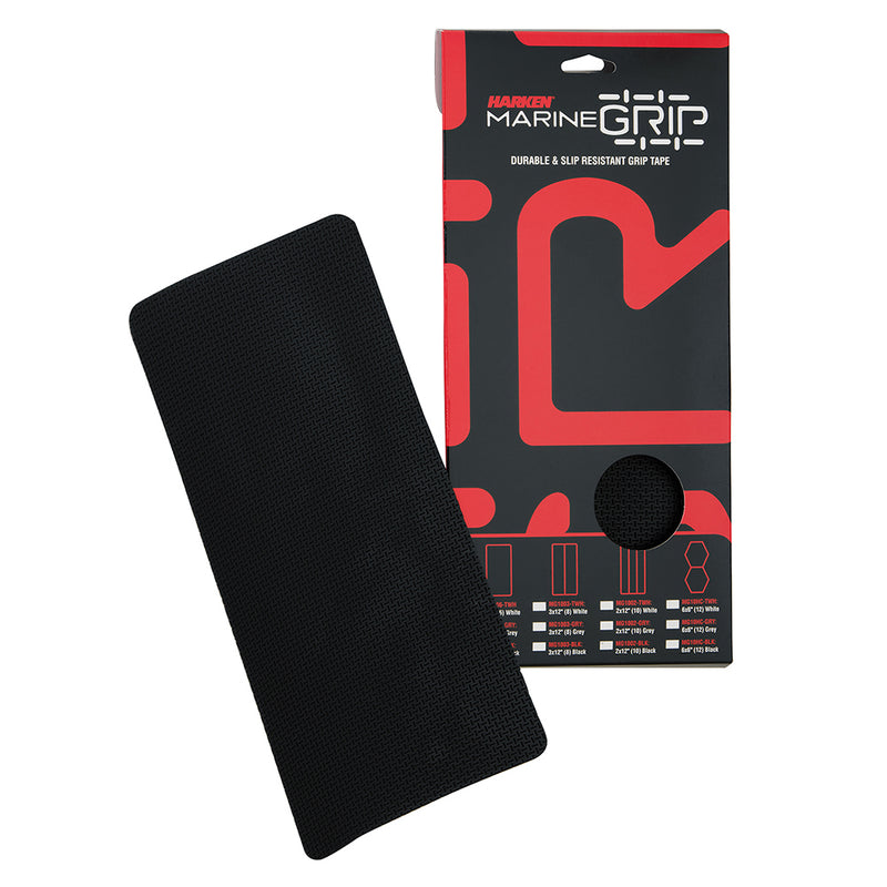 Harken Marine Grip Tape - 6 x 12" - Black - 6 Pieces [MG1006-BLK] - Mealey Marine