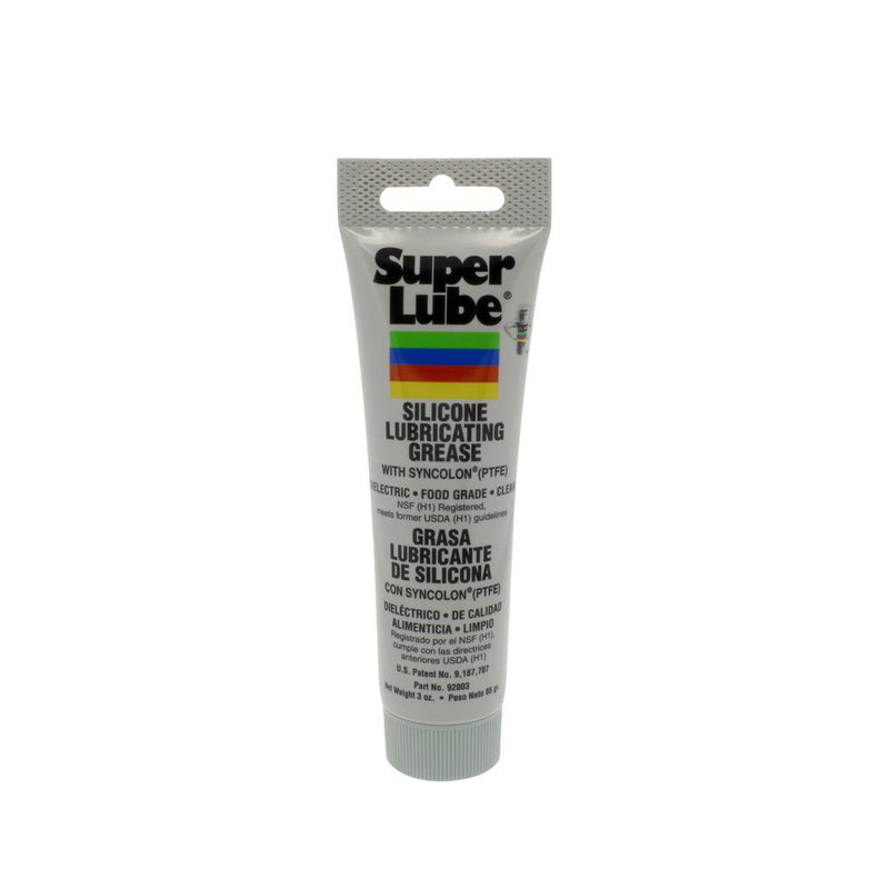 Super Lube Silicone Lubricating Brake Grease w/Syncolon (PTFE) - 8oz Tube [97008] - Mealey Marine