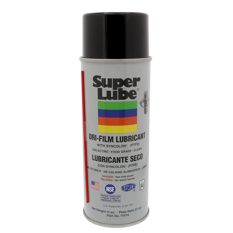 Super Lube Dri-Film Aerosol w/Syncolon (PTFE) - 11oz [11016] - Mealey Marine