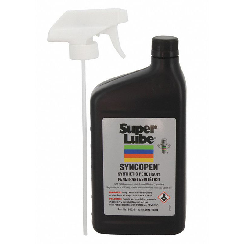 Super Lube Syncopen Synthetic Penetrant (Non-Aerosol) - 1qt Trigger Sprayer [85032] - Mealey Marine