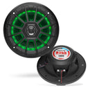 Boss Audio MRGB55B 5.25" Marine Speakers w/RGB Lighting - Black [MRGB55B] - Mealey Marine