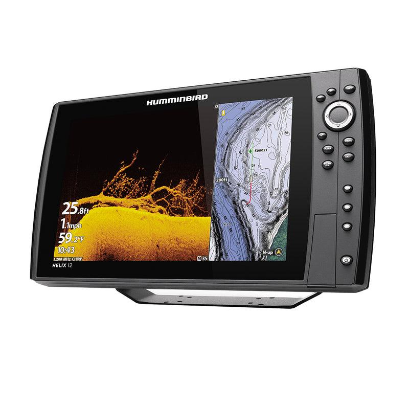 Humminbird HELIX 12 CHIRP MEGA DI+ GPS G4N [411440-1] - Mealey Marine