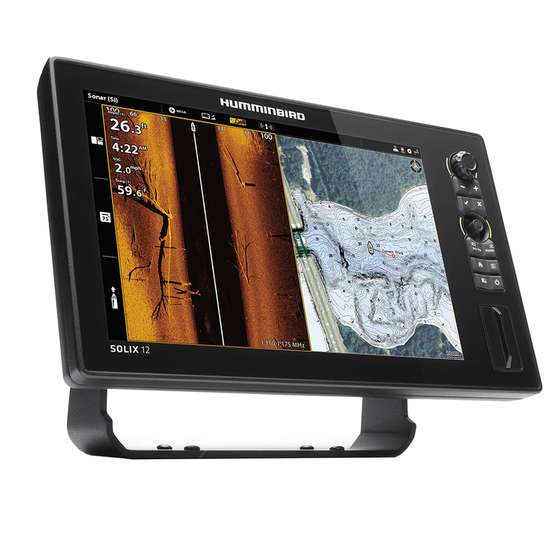 Humminbird SOLIX 12 CHIRP MEGA SI+ G3 CHO Display Only [411550-1CHO] - Mealey Marine