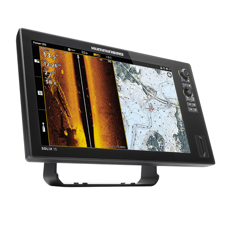 Humminbird SOLIX 15 CHIRP MEGA SI+ G3 CHO Display Only [411570-1CHO] - Mealey Marine