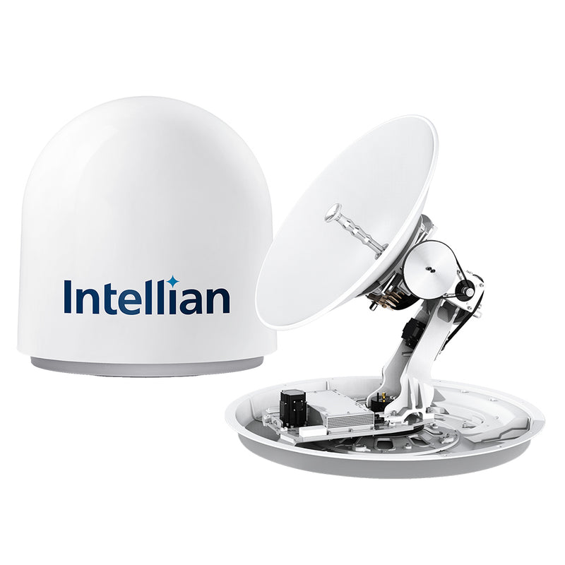 Intellian v60E 65cm Ku-band Maritime VSAT Antenna System - 6W Single Buc Single Cable - Lightweight [VE-60-E1YN] - Mealey Marine