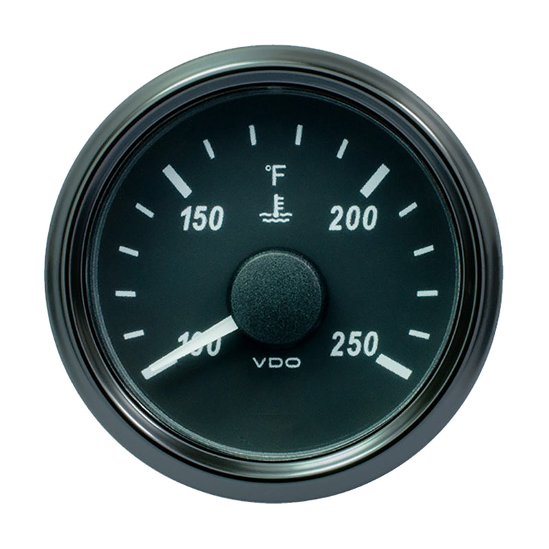 VDO SingleViu 52mm (2-1/16") Water Temperature Gauge - 250F - 450-30 Ohm [A2C3833340030] - Mealey Marine