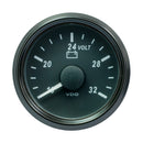 VDO SingleViu 52mm (2-1/16") Voltmeter f/24V Systems - 32V [A2C3832780030] - Mealey Marine