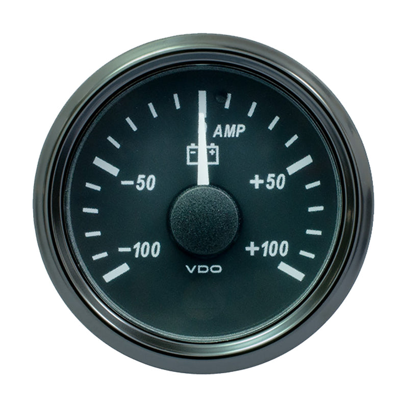 VDO SingleViu 52mm (2-1/16") Ammeter - 100 AMP [A2C3833070030] - Mealey Marine