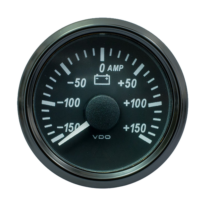 VDO SingleViu 52mm (2-1/16") Ammeter - 150 AMP [A2C3833060030] - Mealey Marine