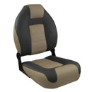 Springfield OEM Series Folding Seat - Charcoal/Tan [1062583] - Mealey Marine