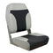 Springfield High Back Multi-Color Folding Seat - Grey/Charcoal [1040663] - Mealey Marine