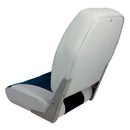 Springfield High Back Multi-Color Folding Seat - Blue/Grey [1040661] - Mealey Marine