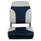 Springfield High Back Multi-Color Folding Seat - Blue/Grey [1040661] - Mealey Marine