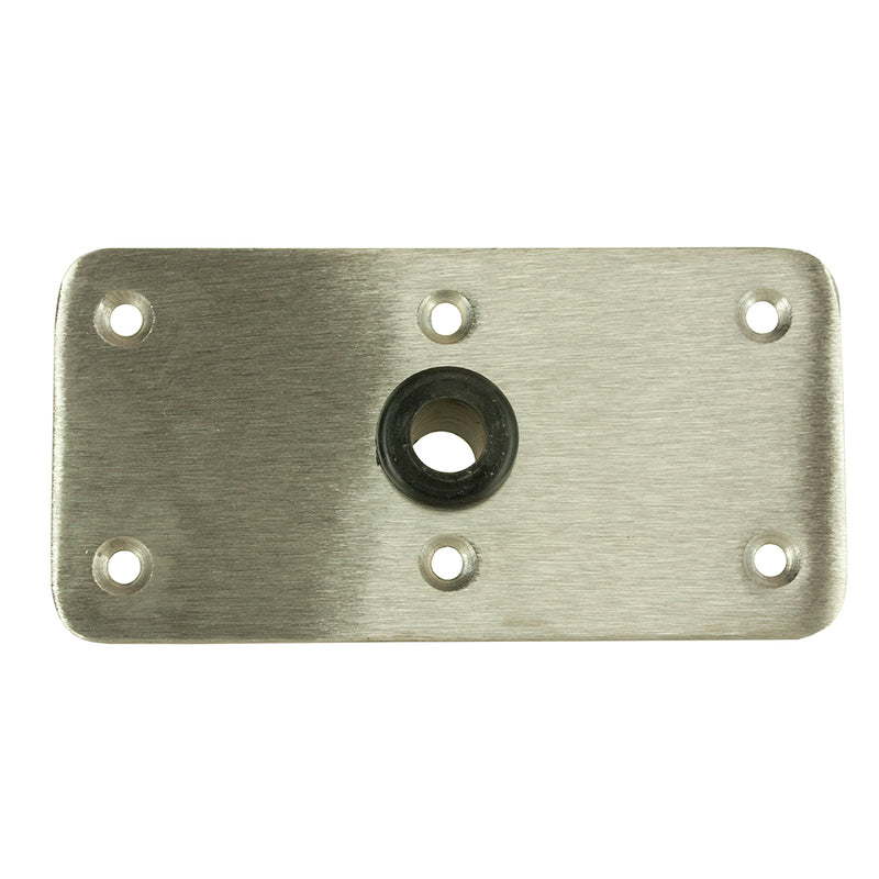 Springfield KingPin 4" x 8" - Stainless Steel - Rectangular Base [1620005] - Mealey Marine