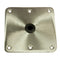 Springfield KingPin 7" x 7" - Stainless Steel - Square Base [1620001] - Mealey Marine