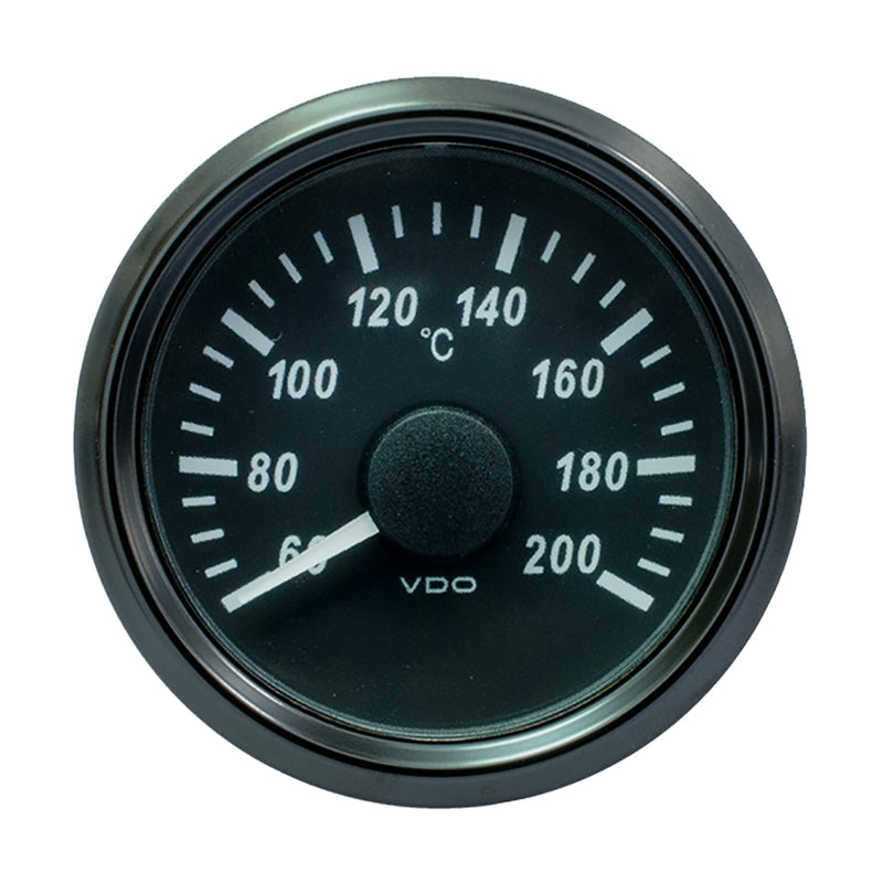 VDO SingleViu 52mm (2-1/16") Cylinder Temp. Gauge - 200C - 471-14 Ohm [A2C3833520030] - Mealey Marine